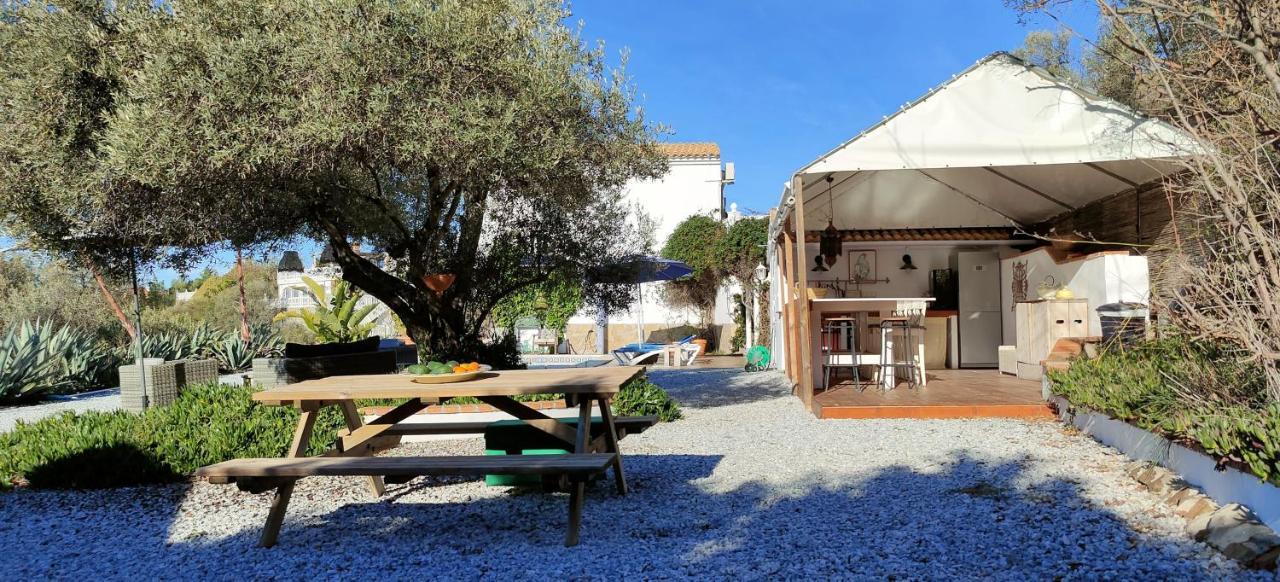 Campo Agave Luxury Tents Sayalonga Exterior foto