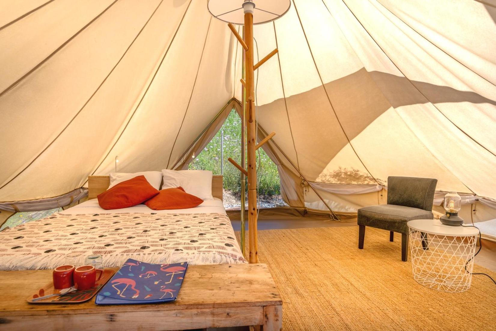 Campo Agave Luxury Tents Sayalonga Quarto foto