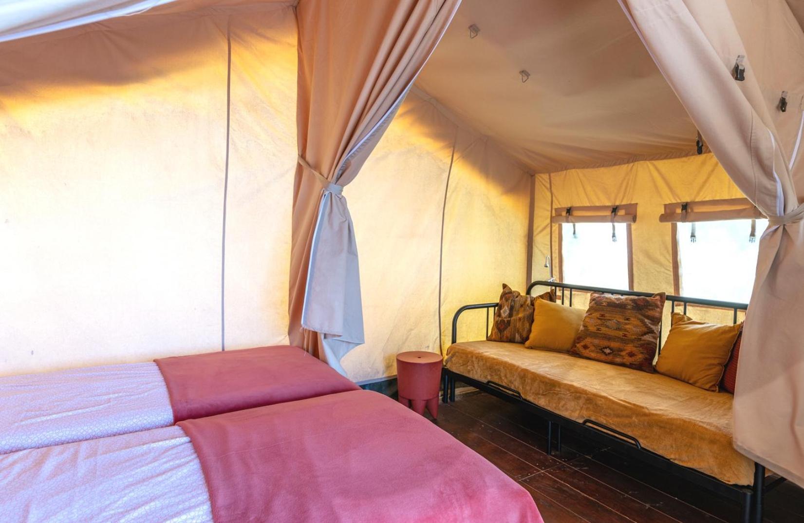 Campo Agave Luxury Tents Sayalonga Quarto foto